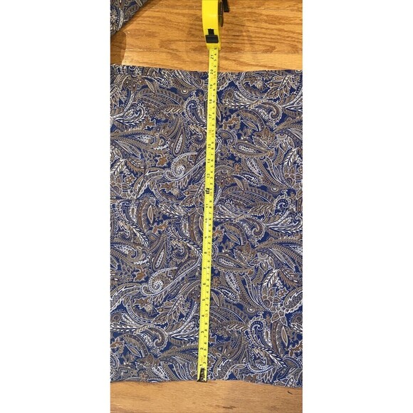 Vintage Pendleton Country Sophisticates Shirt Womens Blue Paisley Made USA 90s - Picture 9 of 11